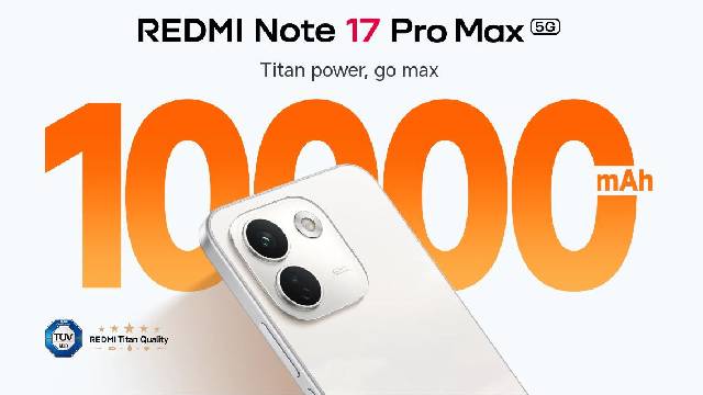 redmi note 17 - ilustrasi berita Xiaomi perkenalkan Redmi Note 17 Pro Max 5G dengan baterai silicon-carbon 10.000mAh